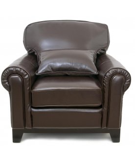 Кресло кожаное