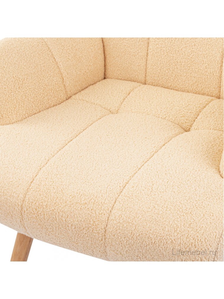 Кресло LC-305 кремовое