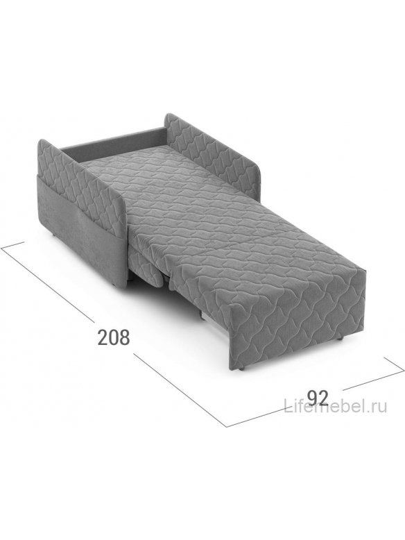 Кресло Moon Family 119 / Н10 Lux v1+(2)65 v1 004858 велюр бежевый 74-1