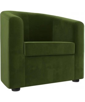 Кресло Норден микровельвет зеленый