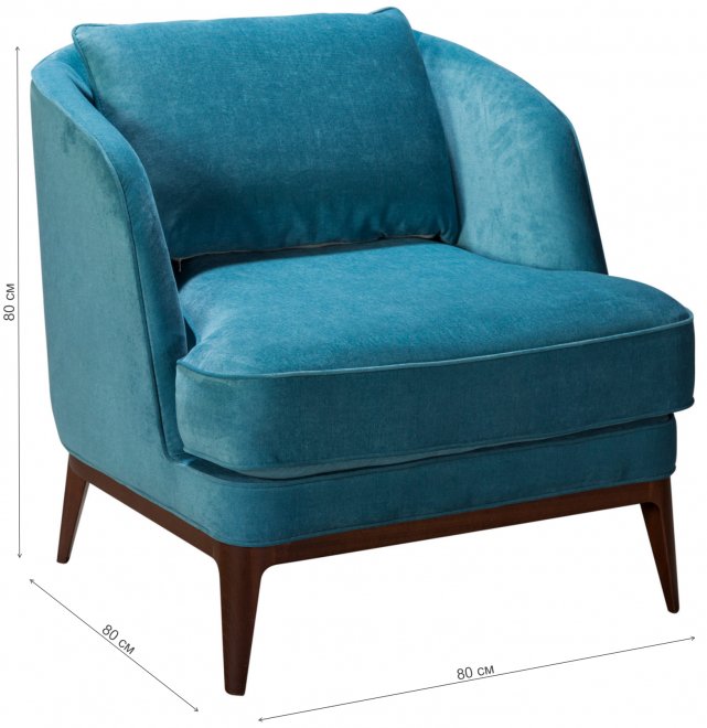 Кресло Окланд блю