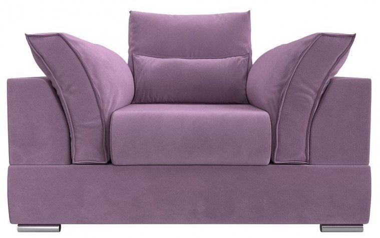 Кресло Пекин сиреневый микровельвет