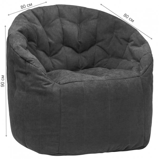 Кресло Пенек австралия графит