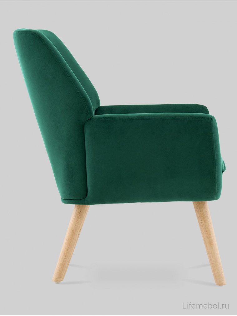 Кресло Орлик тёмно-зелёный