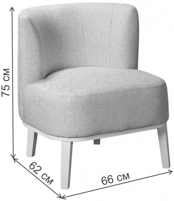 Кресло Шафран блю