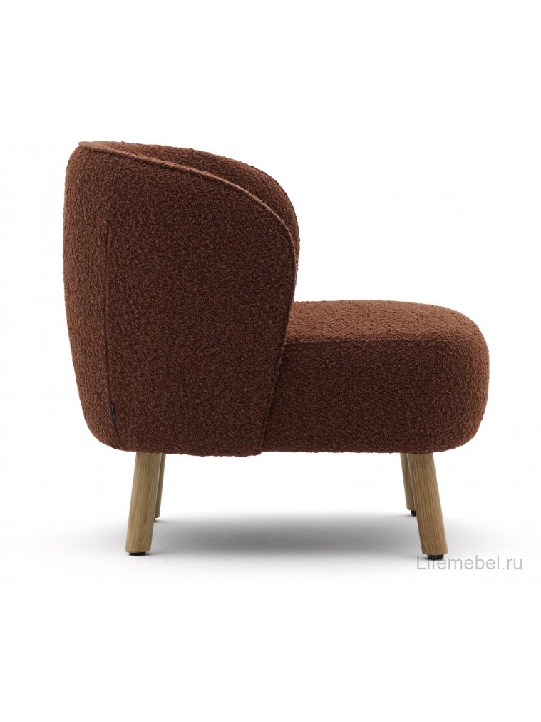 Кресло Ulit терракотовый букле