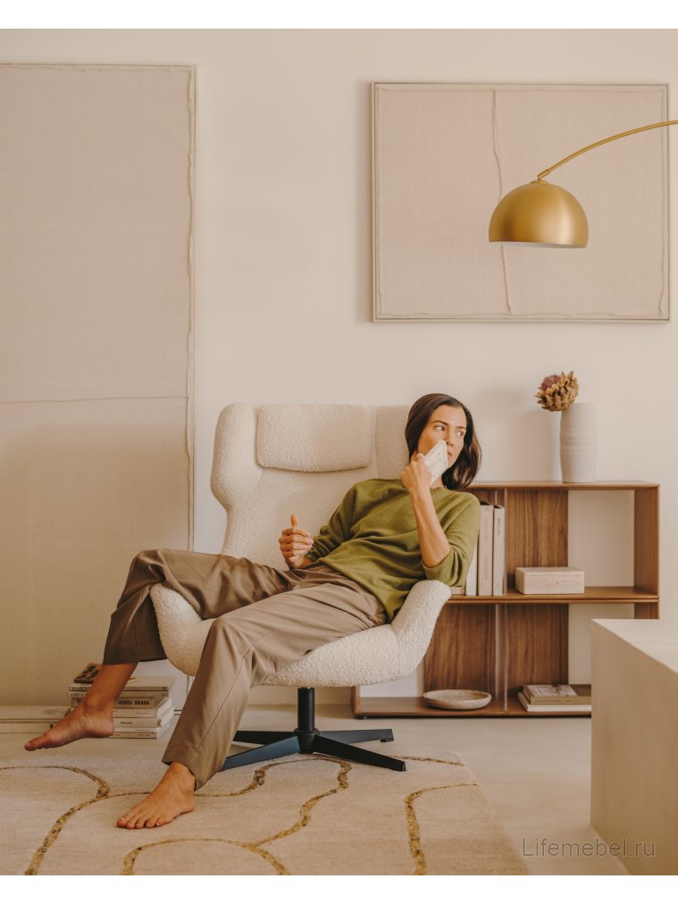 Кресло Zalina белое