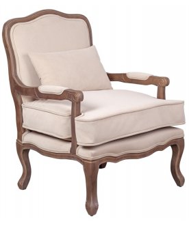 Мягкое полукресло с подлокотниками Nitro Beige V4