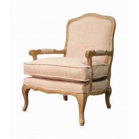 Мягкое полукресло с подлокотниками Nitro Beige Velvet
