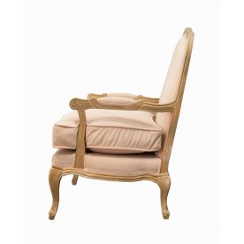 Мягкое полукресло с подлокотниками Nitro Beige Velvet