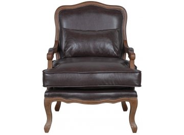 Мягкое полукресло с подлокотниками Nitro Brown