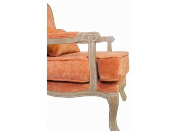 Мягкое полукресло с подлокотниками Nitro Orange