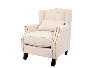 Мягкое полукресло с подлокотниками Scott