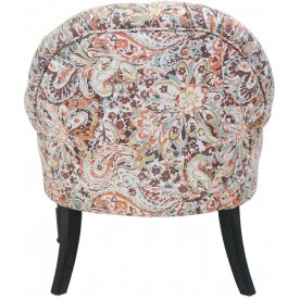 Низкое кресло Desta Orange Flower