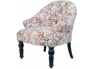 Низкое кресло Desta Orange Flower
