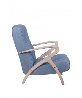 Низкое кресло Fobos blue