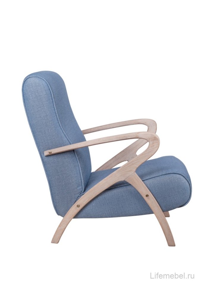 Низкое кресло Fobos blue