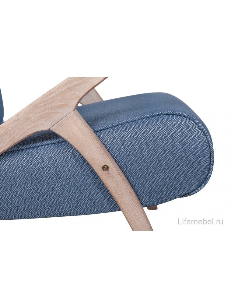 Низкое кресло Fobos blue