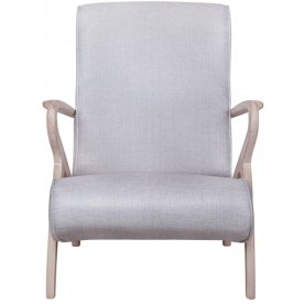 Низкое кресло Fobos light grey