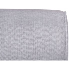 Низкое кресло Fobos light grey