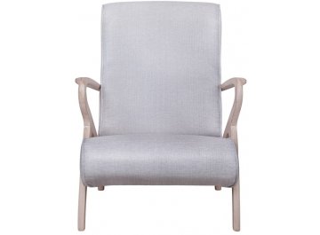 Низкое кресло Fobos light grey