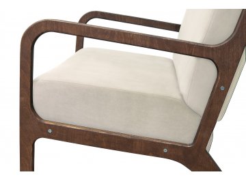 Низкое кресло Mody Beige