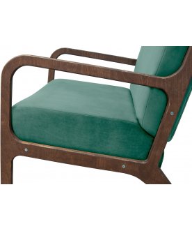 Низкое кресло Mody Green V2