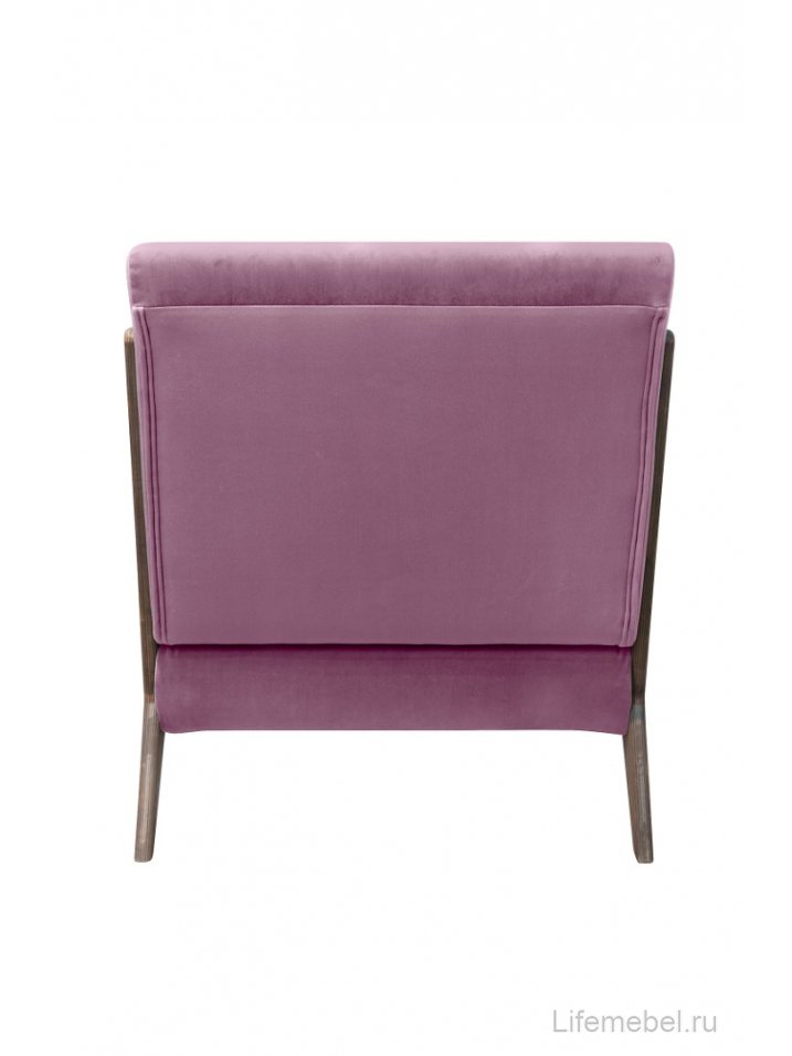 Низкое кресло Mody Pink