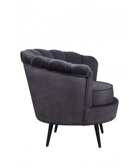 Низкое кресло Pearl Black V2