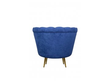 Низкое кресло Pearl Blue