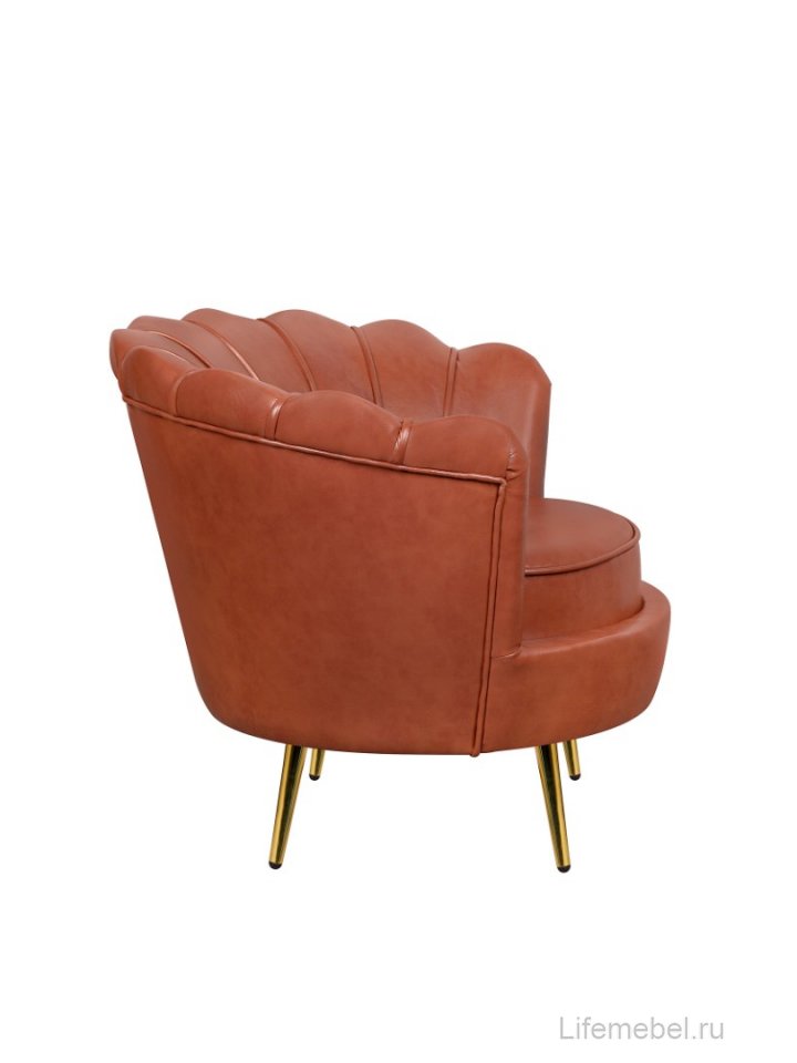 Низкое кресло Pearl Brown