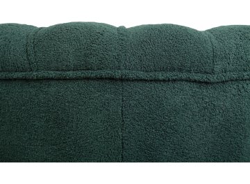 Низкое кресло Pearl Green Boucle