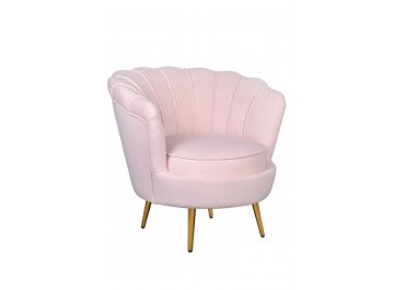 Низкое кресло Pearl Pink V2