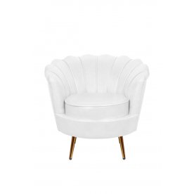 Низкое кресло Pearl White