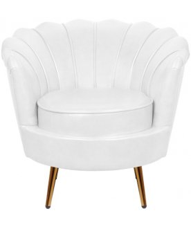 Низкое кресло Pearl White