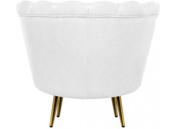 Низкое кресло Pearl White