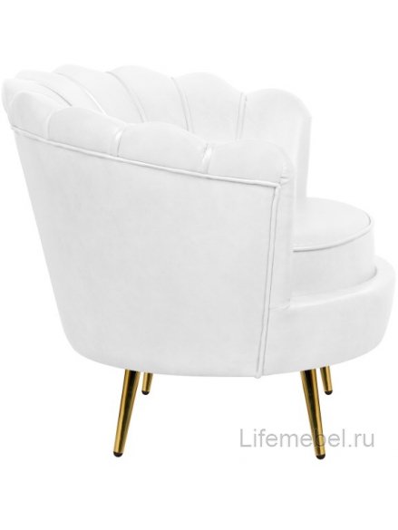 Низкое кресло Pearl White