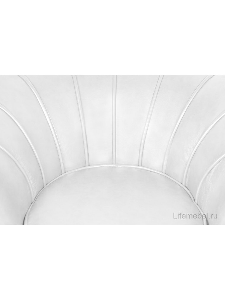 Низкое кресло Pearl White