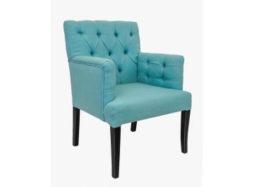 Низкое кресло Zander Blue