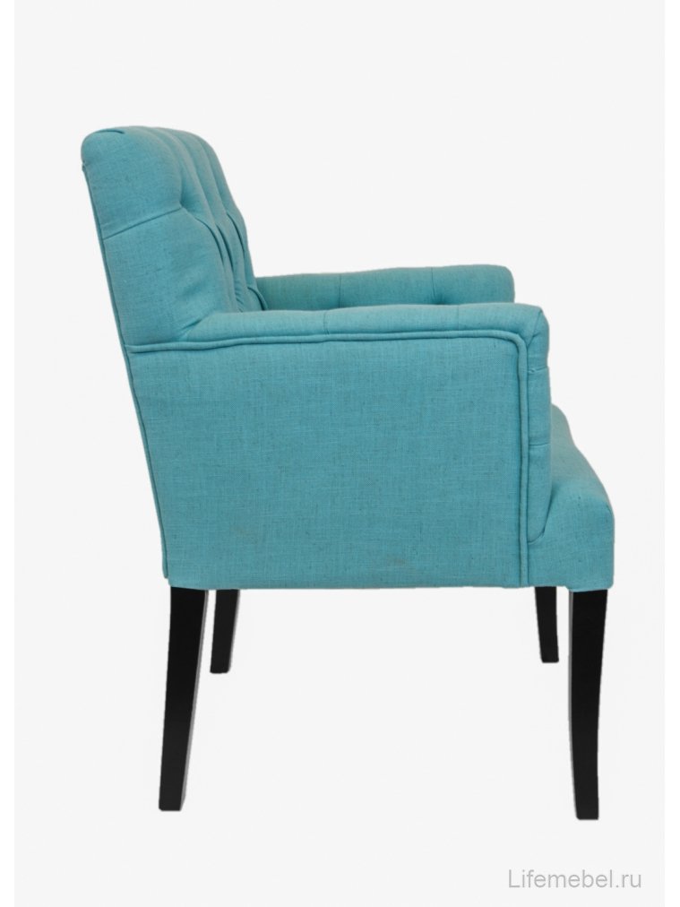 Низкое кресло Zander Blue