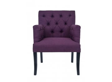 Низкое кресло Zander Purple