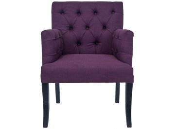 Низкое кресло Zander Purple