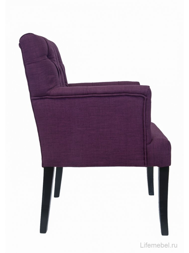 Низкое кресло Zander Purple