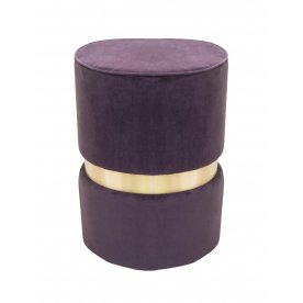 Дизайнерский пуф Brassy Violet