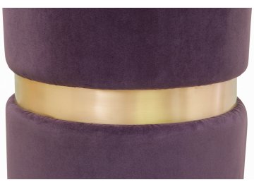 Дизайнерский пуф Brassy Violet