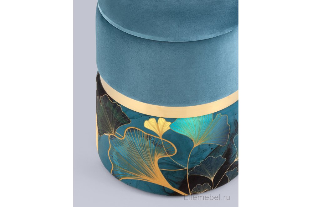 Пуф Эбба Gingko , велюр