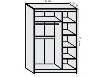 Шкаф-купе Кэт-7