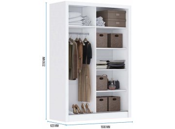 Шкаф-купе Арабеска-1 1,5 м