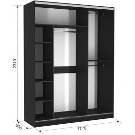 Шкаф-купе Бассо 7-600