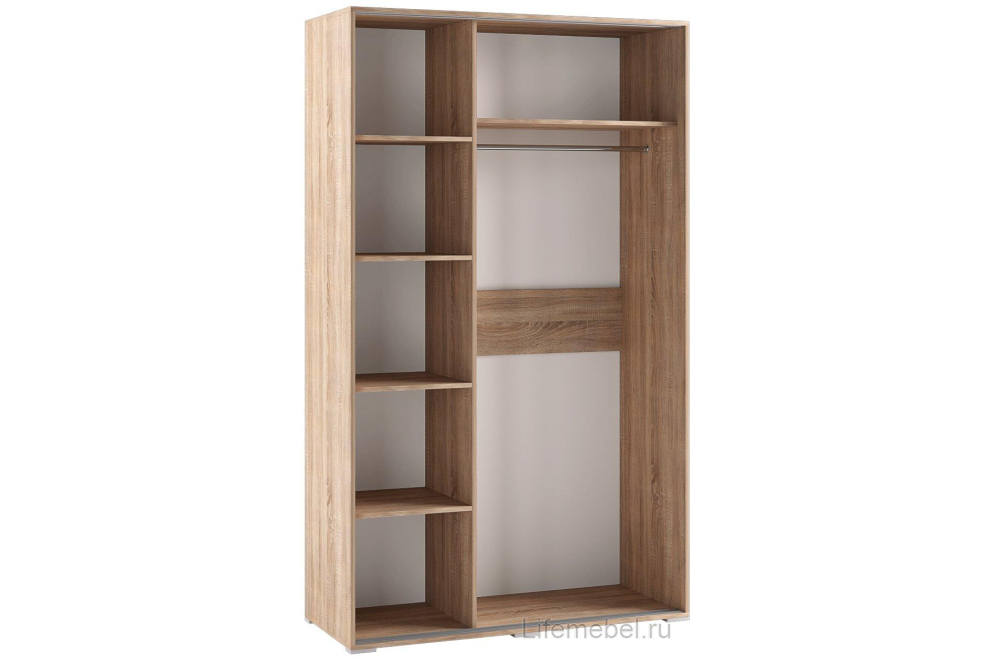 Шкаф-купе Бланка дуб сонома / белый